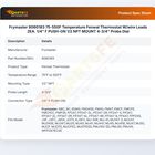 Frymaster 8060183 75-550F Temperature Fenwal Thermostat W/wire Leads 2EA. 1/4" F PUSH-ON 1/2 NPT MOUNT 4-3/4" Probe Dial