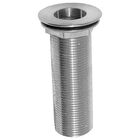 Component Hardware Group E16-4020-LW 1" Brass Sink Drain with Flange, 2" FLANGE, 3-1/4" LONG
