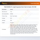 TRUE 801805 Drain Line Heater 10W 115V