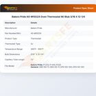 Bakers Pride AS-M1022X Oven Thermostat W/ Blub 3/16 X 12-1/4