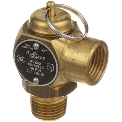 Cleveland KE54941-5 Safety Valve 1/2"M X 1/2"F 339LBS/HR