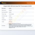 Blodgett 100653 Oven Thermocouple Snap Fit 48" 20-30 mV 1980 Series