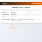 Accutemp AT0E-2500-1 Timer Relay