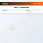 Bally 17783 Reversible Hinge