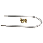 Hobart 426505-14 1/4" X 18 " Flex Tube Kit W/ Fittings for Gas & Pilot Lines,1 Flex Tube, Compression Nuts, 1Male Breakaway Fitting