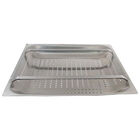 Component Hardware Group E80-X010 Pre Rinse Basket 20" X 20" X 2-1/4" SS