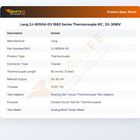 Lang 2J-80504-03 1980 Series Thermocouple 60', 20-30MV