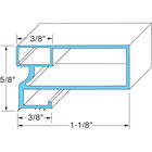 Arctic Air 5304506125 Door Gasket 31 1/4" X 61 5/8"