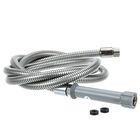 T&S Brass B0096H Pre-Rinse Hose W/8" Gray Handle 96"