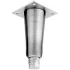 Component Hardware Group AE63-5002-C 6" Leg Zinc Die-Cast with Satin Nickel Finish, 3.5" PLT