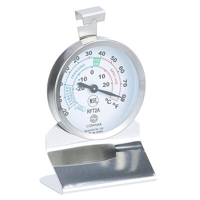 Refrigeration Thermomete 2.25 X 2.25", -20 To 80f For Comark - Part# Cmrkrft2ak