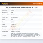 APW 2N-55446 Element 1200W 120V