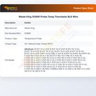 Waste King 103691 Probe Temp Thermistor BLK Wire