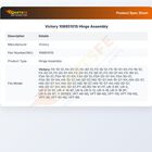 Victory 10685101S Door Hinge Assembly