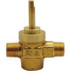American Range 10492 1/2" MPT Valve Assembly W /Chrome Knob and L-Shaped Handle