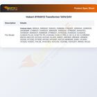 Hobart 41150012 Transformer 120V/24V