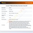 Frymaster FM806-0814 Fryer Safety Thermostat 425&deg;F
