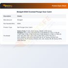 Blodgett 8584 Ball Plunger Door Catch