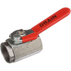 Frymaster FM8064145 Fryer Drain Valve W/Handle 1-1/4" FPT