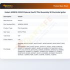 Hobart 409839-00003 Natural Gas/LP Pilot Assembly W/ Electrode Igniter