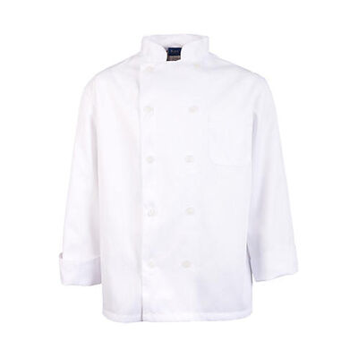 Allpoints 1050XL KNG XL Mens Chef Coat Long Sleeve