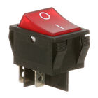 Cecilware L155A Red Lighted Rocker Switch W/ 1/4" Tab