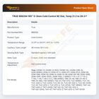 TRUE 988294 165" D-Stem Cold Control W/ Dial, Temp 21.2 to 29.3 F