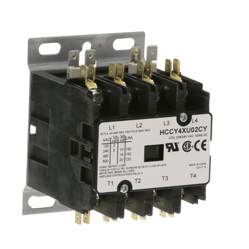 Jackson 5945-109-01-69 Dishwasher 4-Pole Contactor 208/240V 30AMP