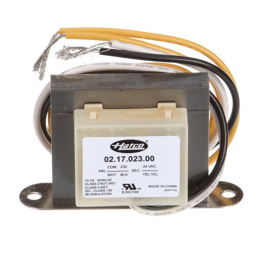 Hatco 02.17.023.00 Transformer 230V Primary 24V Secondary 10VA 50/60Hz