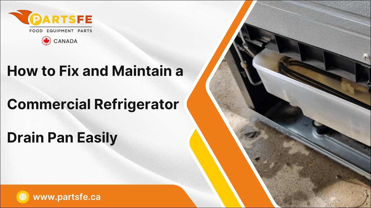 How to Fix and Maintain a Commercial Refrigerator Drain Pan Easily