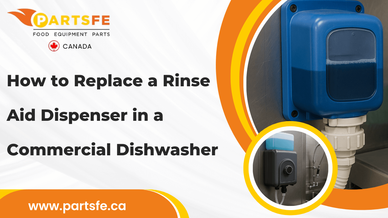 How to Replace a Rinse Aid Dispenser in a Commercial Dishwasher