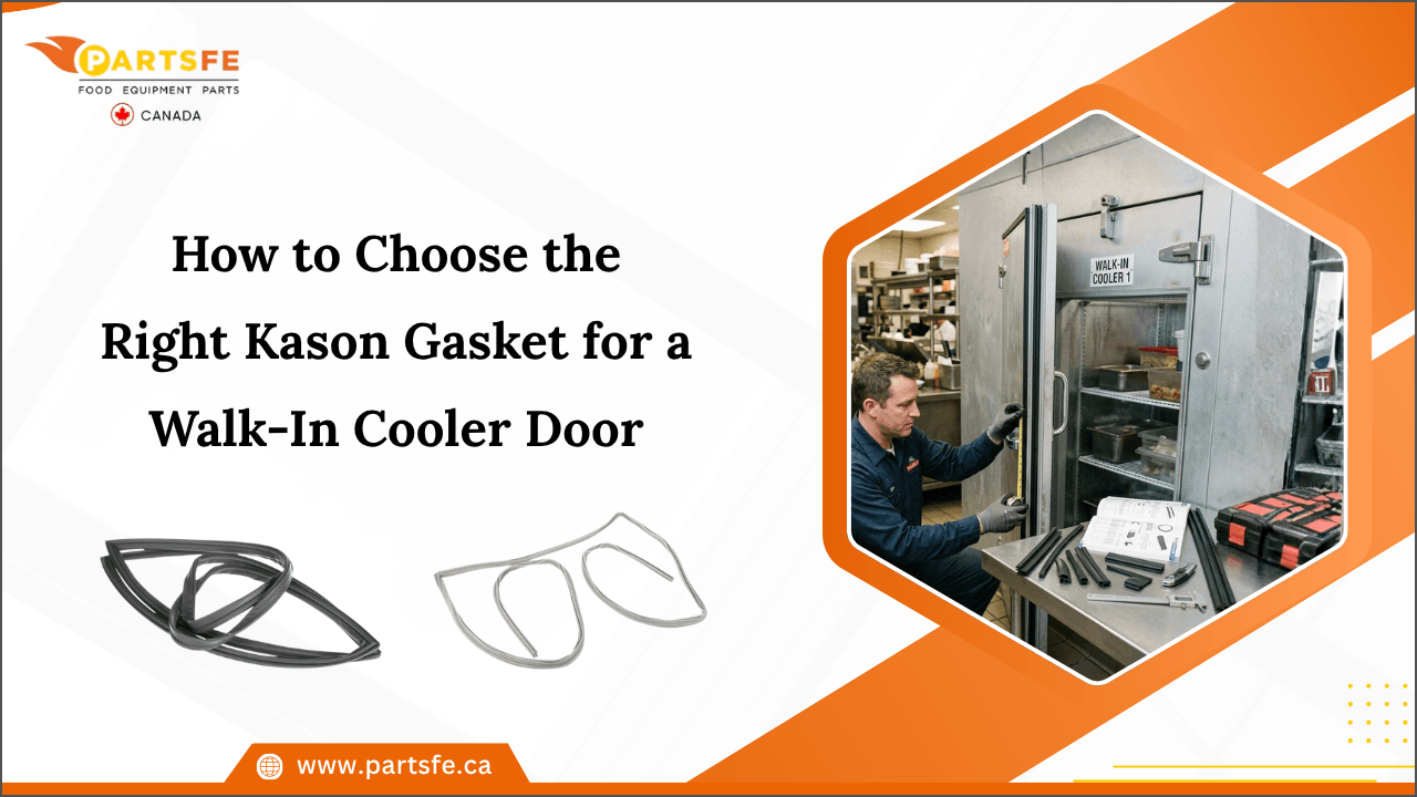 How to Choose the Right Kason Gasket for a Walk-In Cooler Door