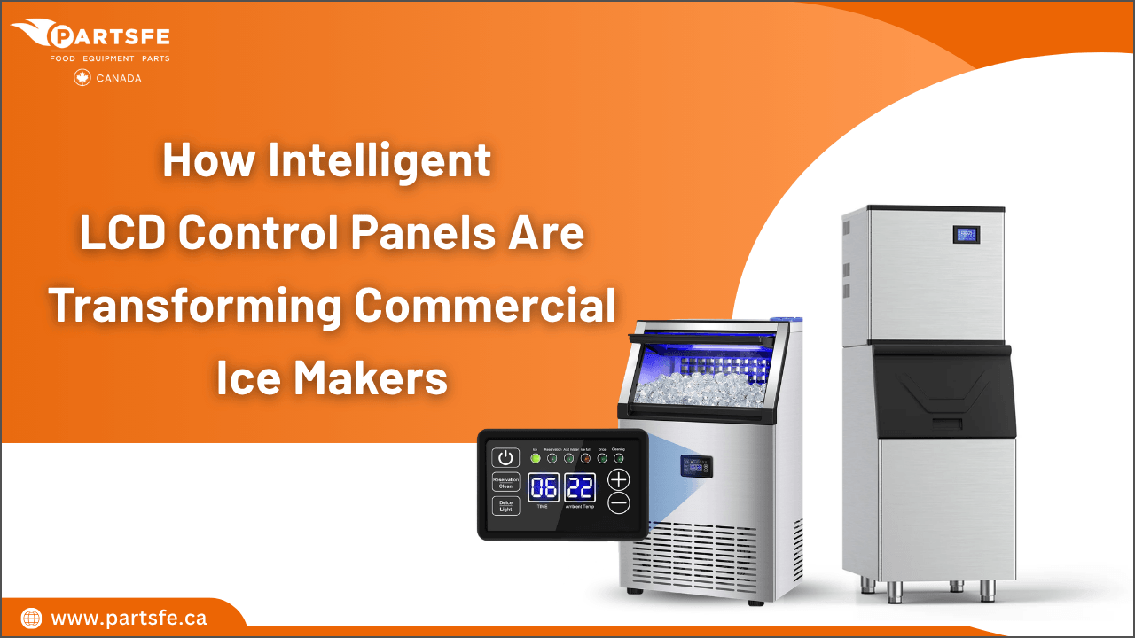How Intelligent LCD Control Panels Are Transforming Commercial Ice Makers