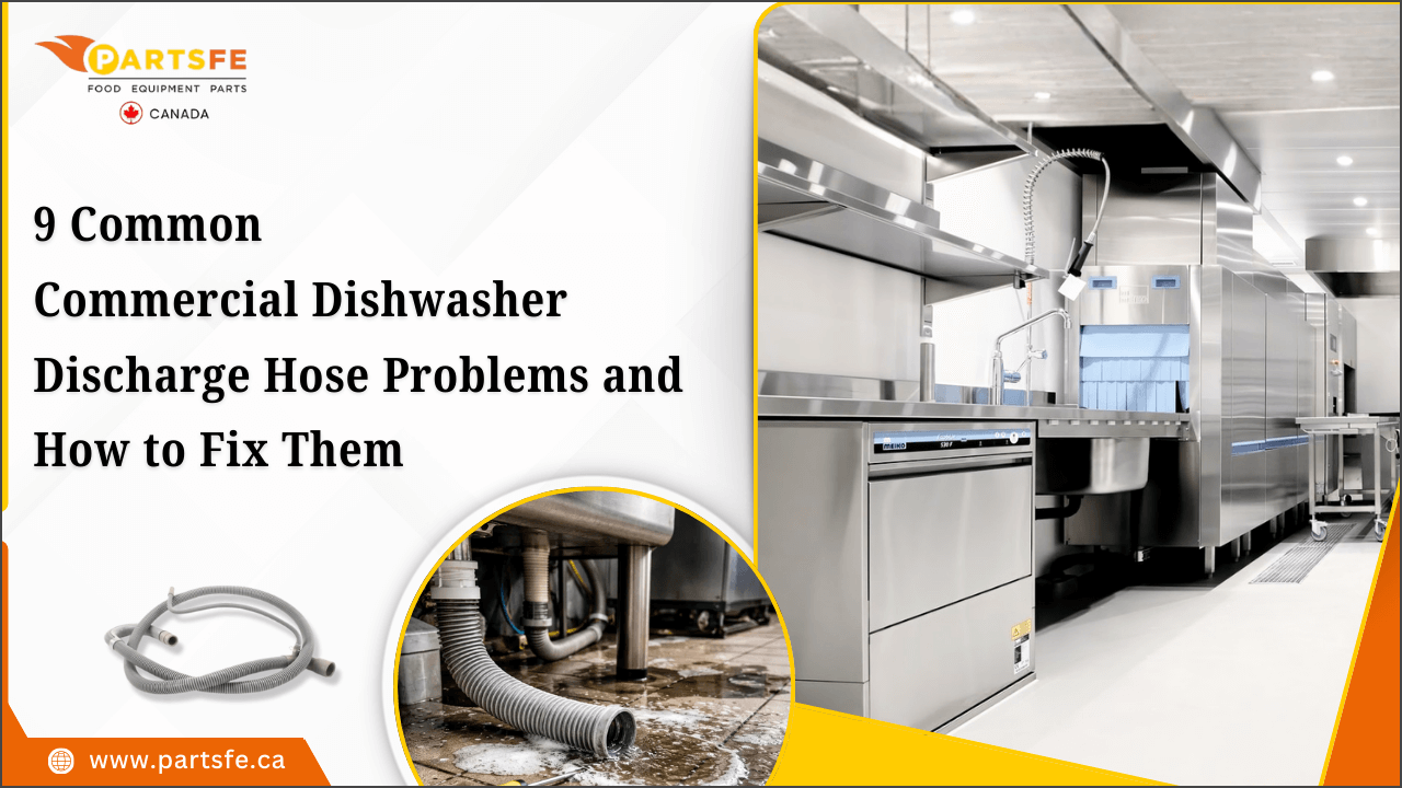 9 Common Commercial Dishwasher Discharge Hose Problems and How to Fix Them