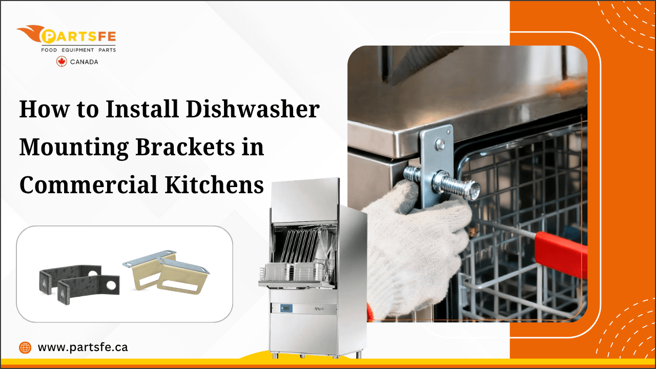 How to Install Dishwasher Mounting Brackets in Commercial Kitchens