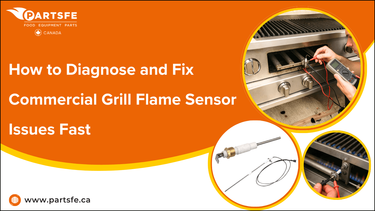 How to Diagnose and Fix Commercial Grill Flame Sensor Issues Fast