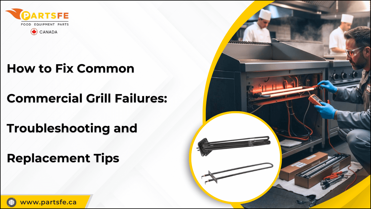 How to Fix Common Commercial Grill Failures: Troubleshooting & Replacement Tips