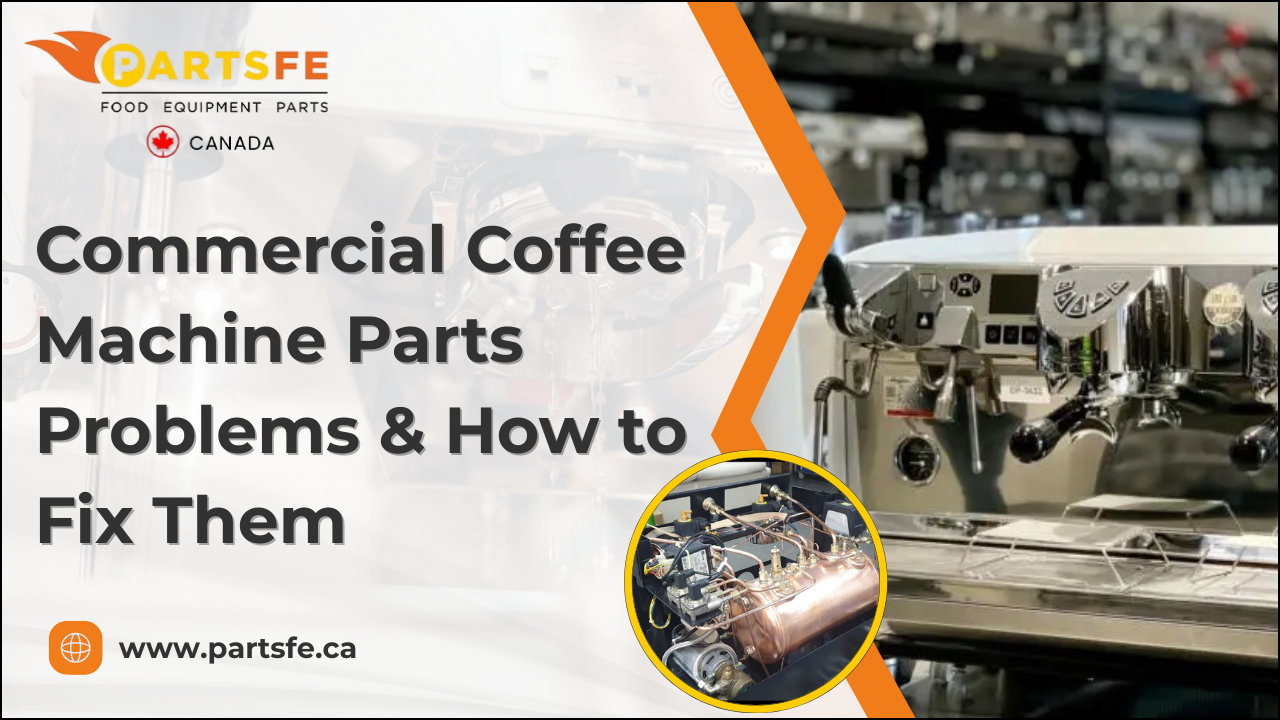 Commercial Coffee Machine Parts Problems & How to Fix Them
