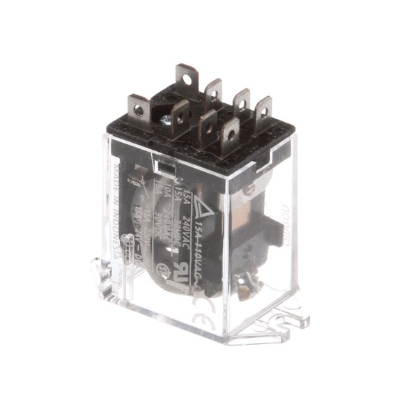 Alto-Shaam RL33930 12VDC Relay, 15A, 8 Pins, Square Base Type, SPDT