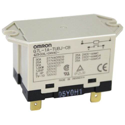 Carter Hoffmann 18616-0223 24VAC Coil Relay, SPST, 30 AMP