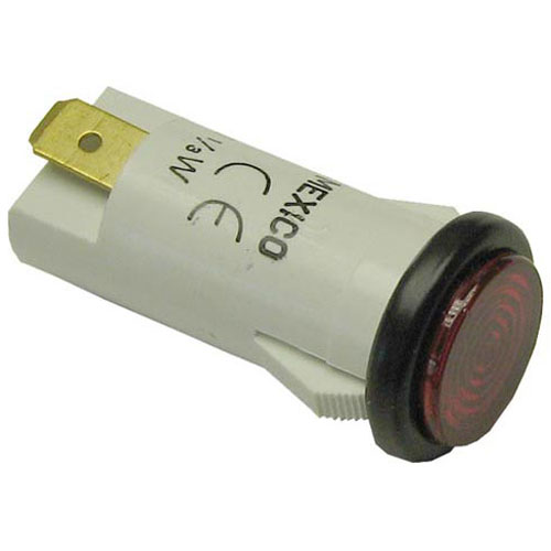 Hatco 02-19-154 125V-1/3W,Food Warmers Signal Light,Fits Hole 1/2"