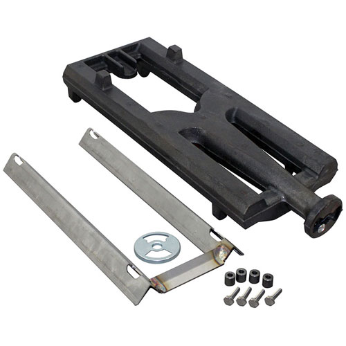 Jade Range 8442500000 Cast Iron Burner SS W/Radiant Air Shutter & Hardware 15.75" X 6.25"