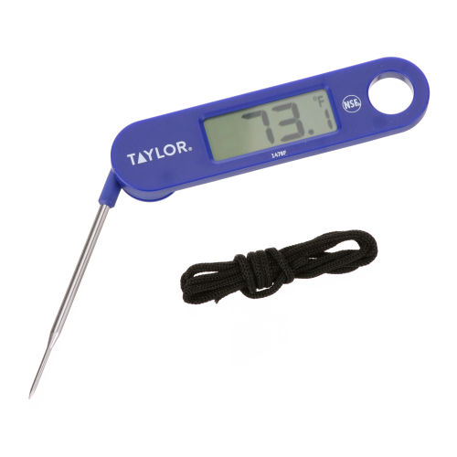 Taylor Thermometer 1476FDA Thermometer Folding probe