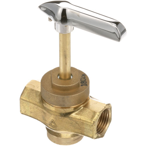 Bakers Pride R3024X Oven 1/2" FPT Ball Valve W/Handle OFF/ON Function