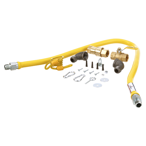Dormont 34-S0289-48 Gas Hose Kit W/Gas Ball Valve 1/2" X 48"