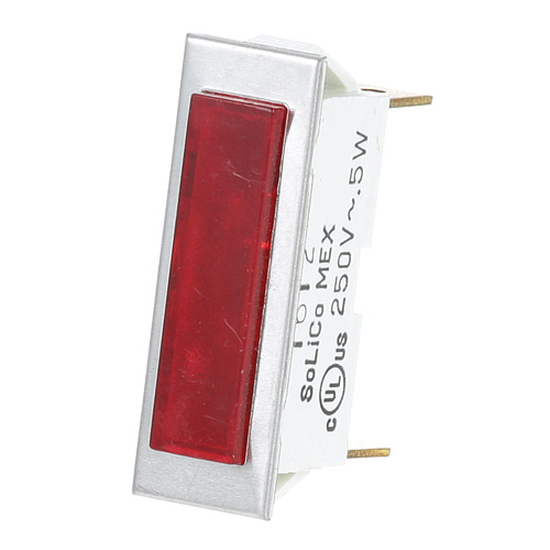 Victory VT50102401 Signal Light 3/8" X 1-5/16" Red 250V