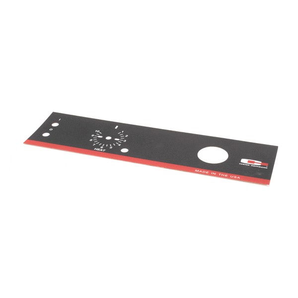 Carter Hoffmann 18312-0442 Holding Station Control Panel Overlay Checkers