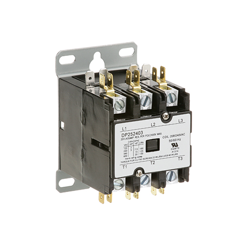 Hatco HT2.01.013 3-Pole Contactor, 25 AMP, 240V