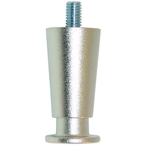 Star Mfg 2R-200716 Stud Mount with Leg Satin Metal,  3/8-16, 2-1/2"