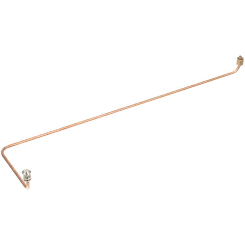 Hobart 00-417416-00001 1/2" x 1-1/8 Copper Tube Bent W/ Head, Nut & Sleeve